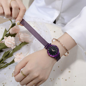 Orologi di Lusso Dorati da <span class=keywords><strong>Donna</strong></span>, Nuova Moda con Quadrante Stellato, Cinturino Magnetico a Rete, Orologi al Quarzo, Montre Femme - Product Image 5
