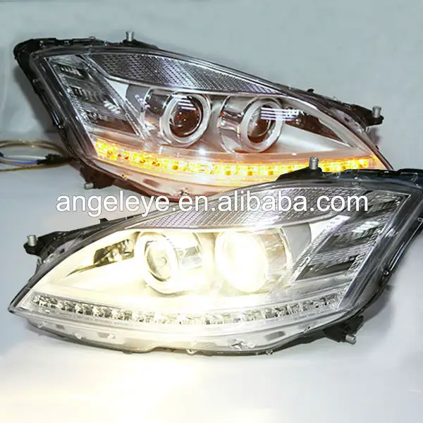 Voor Mercedes-Benz W221S350 S500 S600 Koplamp Met D1S Hid Kit Bulit In 2006-2008 Chrome Kleur Lf