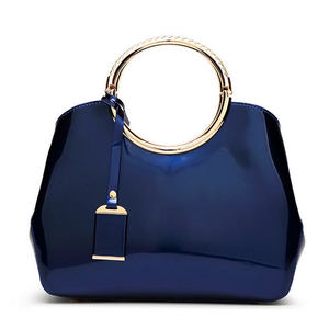 Sac à main populaire en cuir verni brillant pour femmes directement de l'usine chinoise