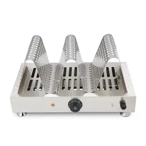 แสดงอาหารอุ่นไฟฟ้าไข่วาฟเฟิลอุ่นด้วยสแตนเลส201 - Product Image 1