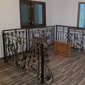 Phổ biến Nhà Trang Trí Nội Thất Đơn Giản Ban Công Sắt Rèn Đường Sắt - Product Image 1