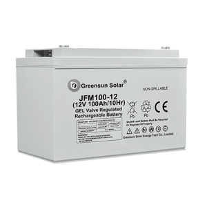Гелевая батарея Greensun для хранения солнечных батарей, Бангладеш, 12 В, 100 Ач, аккумулятор vrla для солнечной энергетической системы - Product Image 2