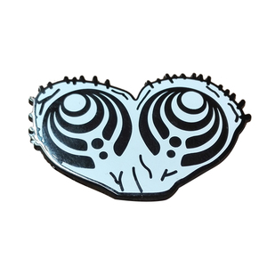 دبوس شارات بيع بالجملة معدن هالوي شارة خدعة مخصصة الصلب المينا دبوس - Product Image 4