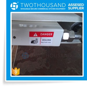 TT-D18A 430X1700MM konveyör bant CE masa üstü pasta yufka açma makinesi - Product Image 5
