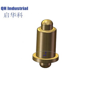 Phụ Kiện Điện Tử 5.5 Mm Chất Lượng Cao Đôi Đầu Pogo Pin Kết Nối Từ Tính Brass Pin Cho Pcb Tai Nghe Bluetooth - Product Image 2