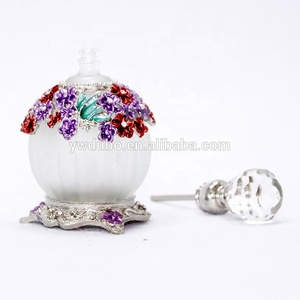 Flacon de parfum en métal, flacon de 30ml, motif fleur, usb, rechargeable, barre en acier inoxydable, 0il, 1 pièce, #70269 - Product Image 4