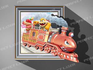 Máquina de impresión de fotomural 3D de fábrica, impresora de pared de pintura de lienzo Vertical - Product Image 6