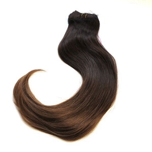 Xuchang Harmony 20 "22" 24 "80g 120G 160G 220g 260g 280g 320g ren đính trên kẹp tóc người trong phần mở rộng cho phụ nữ da đen trắng - Product Image 6