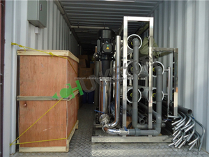 Sistema de ósmosis inversa 25 t/H móvil portátil incorporado aire acondicionado fácil de usar ingeniero instalar en el <span class=keywords><strong>extranjero</strong></span> - Product Image 2