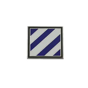 Chinese manufacturer wholesale square blank metal soft badge custom lapel pin