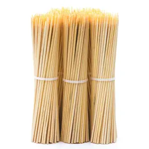 Free Sample Disposable Bamboo Skewers Importers Biodegradable Round Bamboo Sticks