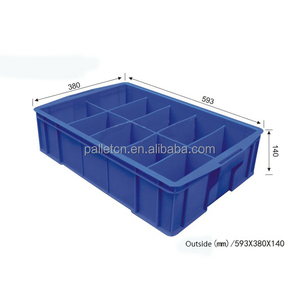 Good Quality Plastic Turnover Storage Boxes With Partition