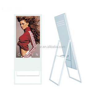 Đứng miễn phí có thể gập lại 32 "43" 49 "55" inch <span class=keywords><strong>LCD</strong></span> e-menu quảng cáo kỹ thuật số hiển thị cho bar cà phê cửa hàng nhà hàng - Product Image 2