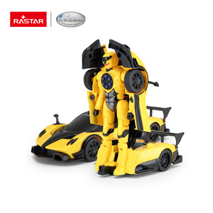 Voiture transformable sous licence Pagani Zonda <span class=keywords><strong>R</strong></span> 1:32 avec lumières, sons et roues libres, modèle <span class=keywords><strong>jouet</strong></span> à piles pour enfants - Cadeau d'anniversaire - Product Image 4