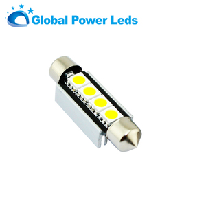 Ampoule <span class=keywords><strong>LED</strong></span> Festoon Canbus pour voiture, éclairage intérieur OBD sans erreur, 41mm 42mm 5050 4SMD - Product Image 3