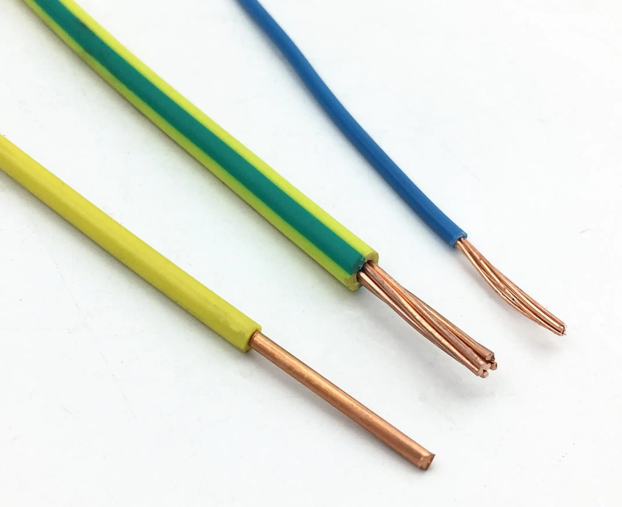 2,5mm eléctrico Alambre de pvc de construcción alambre BS6004 estándar