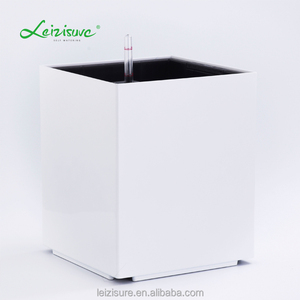 Macetas Modernas Verticales de Plástico Simple, Combinadas, Cuadradas, para Plantas de Jardín y Flores - Product Image 6