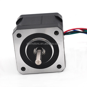 NEMA 17 (4. 4a-1. 68a) Motor Stepper CNC Unipolar/Bipolar dengan Poros Tunggal atau Poros Ganda