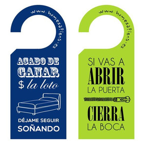 Bán Sỉ Thẻ Treo Cửa Trang Điểm Thời Trang Không Làm Phiền Giấc Ngủ In Theo Yêu Cầu Với Thiết Kế Của Riêng Bạn - Product Image 4