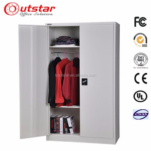 Moderne et garde-robe <span class=keywords><strong>Pas</strong></span> <span class=keywords><strong>Cher</strong></span> desigh acier <span class=keywords><strong>2</strong></span> <span class=keywords><strong>portes</strong></span> <span class=keywords><strong>armoire</strong></span> <span class=keywords><strong>penderie</strong></span> - Product Image 6