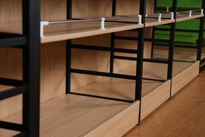 <span class=keywords><strong>MDF</strong></span> Đa Chức Năng Thực Phẩm Đứng Bánh Trưng Bày Kệ Bánh Mì Giá - Product Image 3