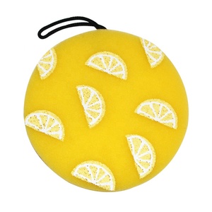 Lemon Printing Japanese Rainbow Water Bath Sponge/Baby Bath Toy - Product Image 1