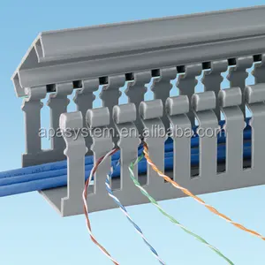 Thấp Khói Không Halogen PVC Cáp Trunking/Hệ Thống Dây Điện Ống