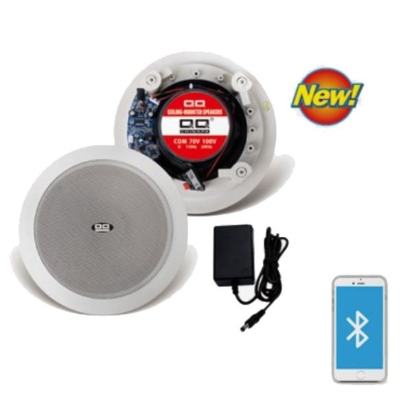 QQCHINAPA 6.5 Inch Blue Tooth Ceiling Speaker 30W Active Speaker With Two Channel Stereo · image 1