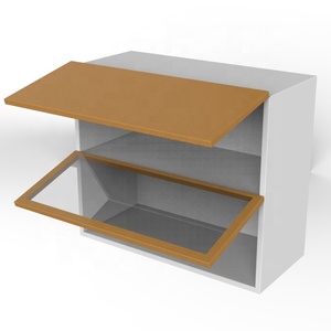 Vermonhouzz Porte en verre murale standard Armoires de cuisine en bois à vendre Étagère à épices Étagère de rangement pour épices - Product Image 2