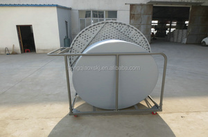 <span class=keywords><strong>Chariot</strong></span> de <span class=keywords><strong>table</strong></span> rond en plastique pliable, pour banquet, <span class=keywords><strong>chariot</strong></span> de <span class=keywords><strong>table</strong></span> pour l'extérieur pour rangement de <span class=keywords><strong>table</strong></span>/matériel, cadre en acier inoxydable - Product Image 6