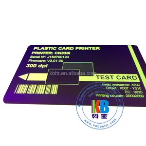 Nastro in resina gialla di sicurezza per stampante di carte in PVC intelligente in plastica Zebra P330i compatibile