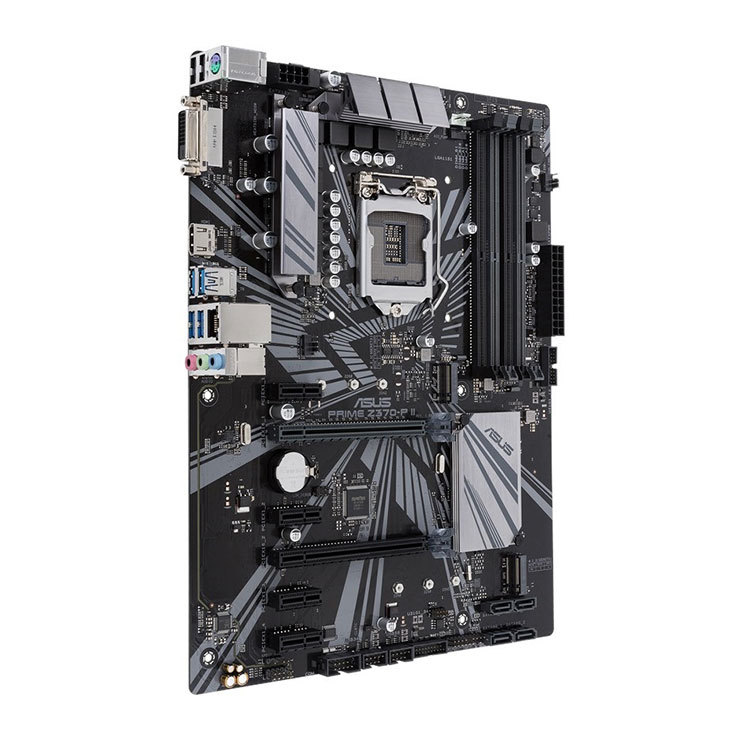 ASUS PRIME Z370-P II ATXマザーボード 64GB DDR4メモリ付き