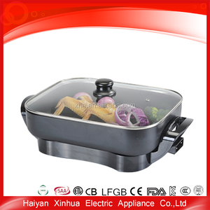 Facile à nettoyer électrique pas cher cuisine cuisson profonde casserole vol - Product Image 1