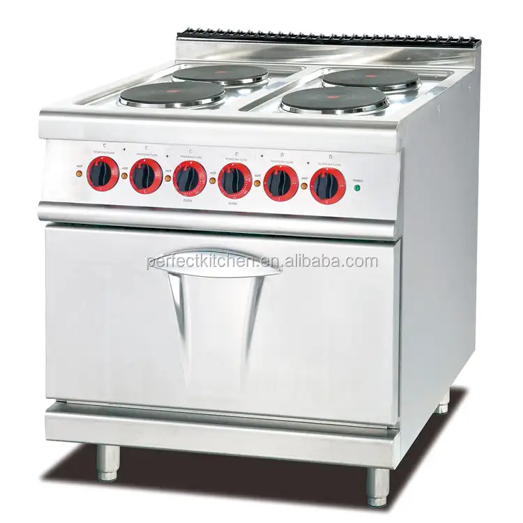 High quality electric range Hot cooker with 4 hot plate / Electric 4 Hot Plate Stove with Oven