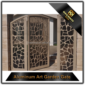 Corte láser panel de aluminio puerta de entrada principal diseño para <span class=keywords><strong>Villa</strong></span> - Product Image 2
