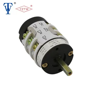 YZTW KDHc-20A 3 Position 1-0-2 380V Miniature Rotary Cam Switch