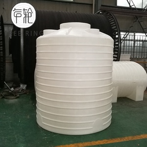 Tanques de Almacenamiento de Líquidos Químicos Verticales de Plástico Resistentes a los Rayos UV de 4T para Uso Industrial, Transporte de Líquidos - Product Image 2