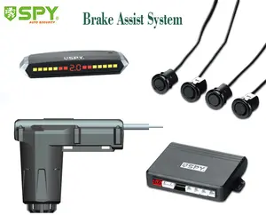 SPY-sensor de aparcamiento de coche, sistema de sensores de conexión lcd para cámara de coche, Ayuda de marcha atrás delantera y trasera