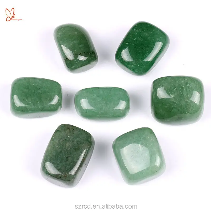 녹색 aventurine ine 거친 돌 녹색 aventurine ine 돌 보석 폭락