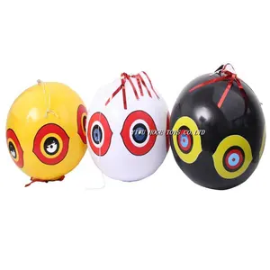 Hot sale 40cm PVC Inflatable Bird Scare eye beach ball balloons Bird Repeller