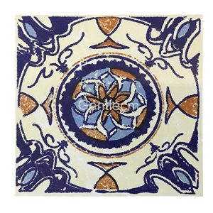 Pintado a mano antiguo patrón 100x100mm Cerámica Arte para <span class=keywords><strong>piso</strong></span> - Product Image 1