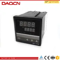DAQCN REX-C700 pantalla LED Industrial Pid controlador Digital de temperatura