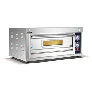 Profesional Listrik Kecil Deck Oven Roti Baking Deck Oven Uap Dek Ovenf atau Roti dan Kue