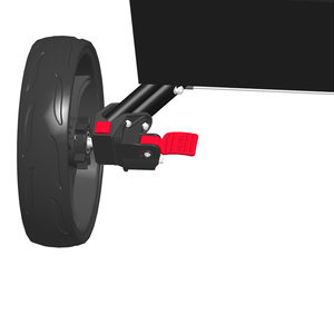 Chariot de golf Push à trois <span class=keywords><strong>roues</strong></span> support de carte de score facile à plier avec sac de rangement pour support de téléphone portable - Product Image 4