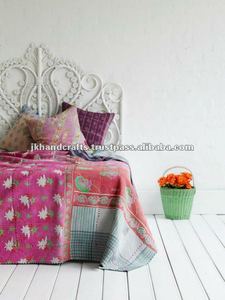 Venta al por mayor vintage Sari edredón/vintage almohadas - Product Image 2