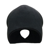 Invierno de punto de lana casco cráneo tapa para las mujeres