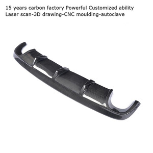 Diffusore Posteriore in Fibra di Carbonio per <span class=keywords><strong>Mercedes</strong></span> <span class=keywords><strong>W204</strong></span> C300 - Product Image 2