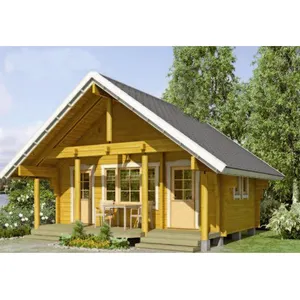 Tiny houten log huizen geprefabriceerde houten huis houten huis kit