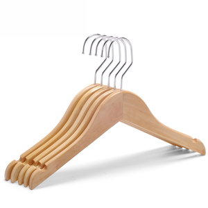 Mini cintres <span class=keywords><strong>en</strong></span> <span class=keywords><strong>bois</strong></span> personnalisés, jolis accessoires pour vêtements de bébé, avec Logo personnalisé, Boutique, pièces - Product Image 5