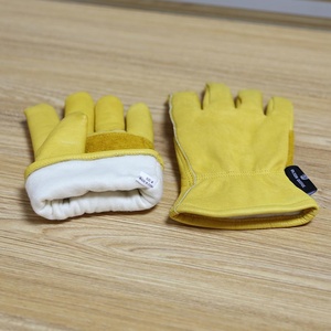 Gants de travail d'hiver en cuir <span class=keywords><strong>thinsulate</strong></span> pour temps extrême - Product Image 6